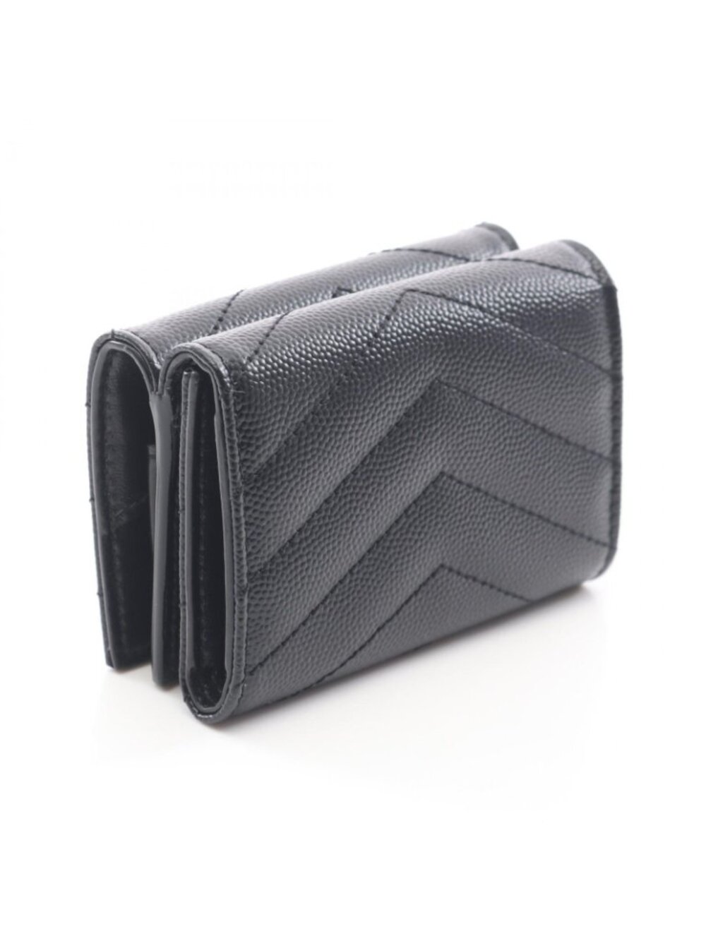 Saint Laurent Paris Trifold Wallet Monogram Origami Tiny Leather - Picture 2 of 6
